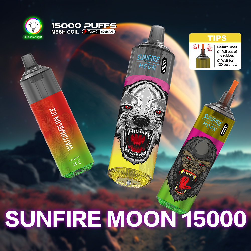 SUNFIRE MOON 15000 Puffs Disposable Vape Device